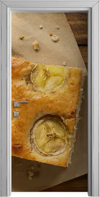 Produktbild von Tür Selbstklebende 90x210 cm Türfolie Türtapete Klebefolie - Zimtkuchen Stücke