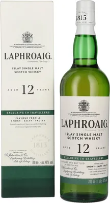 Produktbild von Laphroaig 12 Jahre - Exclusive to Travellers - Islay Single Malt Scotch Whisky
