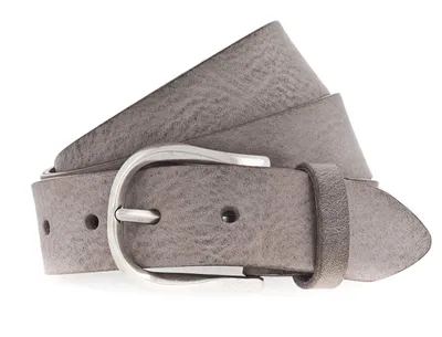 Produktbild von Vanzetti Leder Gürtel Genuine Beauty 35mm Full Leather Belt W75 Mouse Gray grau