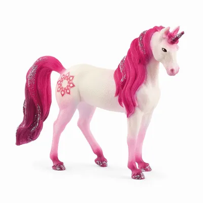 Zdjęcie produktu dla schleich BAYALA Mandala Unicorn Mare, 5 lat(a), Jednorożec, Różowy, Biały