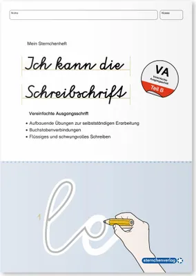 Produktbild von Ich kann die Schreibschrift - Vereinfachte Ausgangsschrift - Übungsheft zu den Buchstabenverbindungen