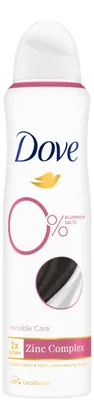 Immagine prodotto di Deodorante spray Dove Invisible Care 0% (150 ml)