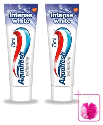 Produktbild von 2 x Aquafresh Intense White Zahncreme - 75 ml - Sparpackung - 2 Stücke