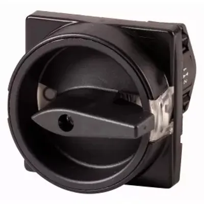 Produktbild von Eaton TM-1-8291/E/SVB-SW, Kippschalter, 2P, Schwarz, IP65, 48 mm, 48 mm