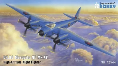 Productafbeelding van DH.98 Mosquito NF Mk.XV "Hoogtebestrijdingsjager voor de nacht" / 1:72