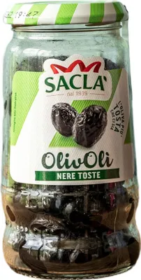 Produktbild von Schwarze Oliven ohne Wasser 200g- Sacla