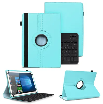 Produktbild von Tablet Hülle für Lenovo Tab M11 360° Drehbar Case Bluetooth Tastatur TascheFarben:Türkis