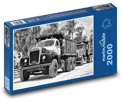 Zdjęcie produktu dla Puzzle 2000 Historyczna ciężarówka - martinpuzzle