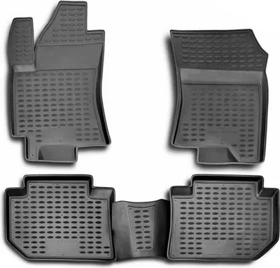 Zdjęcie produktu dla 2008-2014 Dywaniki podłogowe Subaru Tribeca TPE czarne 4 szt