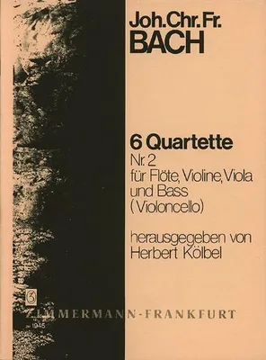 Produktbild von 6 Quartette Nr. 2