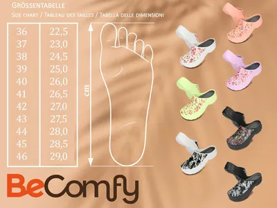 Imagen del producto de Chanclas ultraligeras de EVA, talla 41, con estampado floral, ideales para el jardín y el tiempo libre