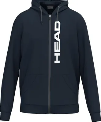 Productafbeelding van Head Racket Club, originele fleece trui met rits, blauw, heren, maat S, kleur blauw, maat S