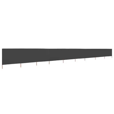Immagine prodotto di Paravento a 9 Pannelli in Tessuto 1200x80 cm Antracite
