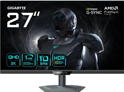 Zdjęcie produktu dla GIGABYTE G27Q2, 68,6 cm (27"), 2560 x 1440 px, Quad HD, LED, 1 ms, Czarny