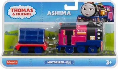 Obrázok produktu pre Fisher Price - Motorová lokomotíva Ashima s vagónom HMC22