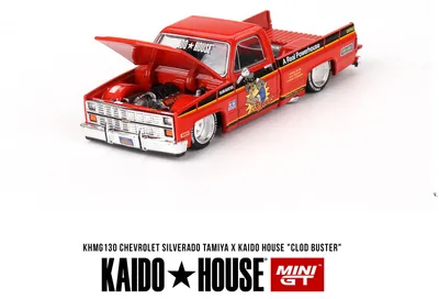 Produktbild von Chevrolet Silverado TAMIYA x KAIDO HOUSE Clod Buster - KaidoHouse/Mini GT 1:64