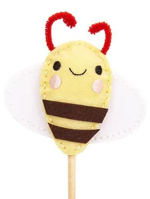 Produktbild von DpCraft Kreativ-Set Filz Bienen-Anhänger Bastelset