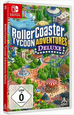 Produktbild von Atari RollerCoaster Tycoon Adventures Deluxe, Nintendo Switch, RP (Rating Pending)