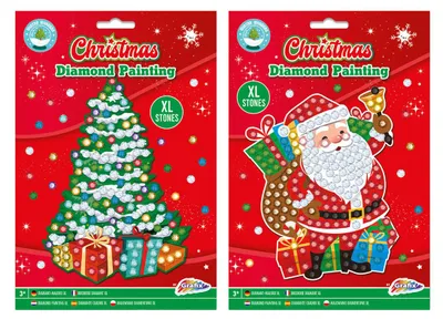 Obrázok produktu pre Grafix Diamantová maľba Vianoce A5