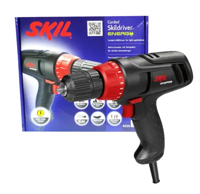 Obrázek produktu pro Skil 6220 AA, Rychloupínací, 800 ot/min, 2 cm, 8 mm, 27 Nm, 6 mm