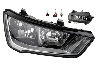 Obrázok produktu pre Johns, Halogénové svetlomety vhodné pre Audi A1 8X H7 H15 Rech. 15- + hmlovka+žiarovka 8XA941004 8XA941700