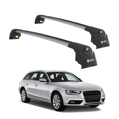 Image de TURTLE ROOF AIR-2 , Silver AUDI A4 AVANT (B8) 2008 - 2015 (ESTATE)