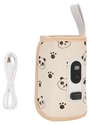 Zdjęcie produktu dla Podgrzewacz do butelek dla niemowląt, wyświetlacz LED, precyzyjna regulacja temperatury, USB, szybkie podgrzewanie mleka we wszystkich butelkach, mleko matki