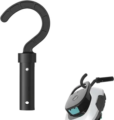 Immagine prodotto di Gancio per robot pulitori di piscine, compatibile con tutti i modelli, realizzato in materiale ABS, per l'utilizzo con aste per piscine