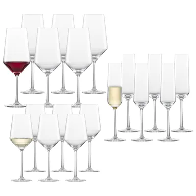 Produktbild von Zwiesel Glas PURE Wein- und Sektgläserset 18-teilig