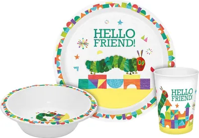 Produktbild von Kindergeschirr Raupe Nimmersatt Hello Friend 3tlg.