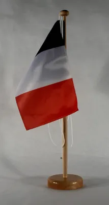 Produktbild von Tischflagge Frankreich 25x15 cm mit Holzständer