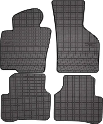 Zdjęcie produktu dla 2010-2015 VW Passat B7 dywaniki podłogowe TPE czarne 4 szt