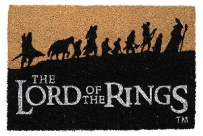 Produktbild von Grupo Erik Der Herr Der Ringe Fußmatte Braun  Braun One Size