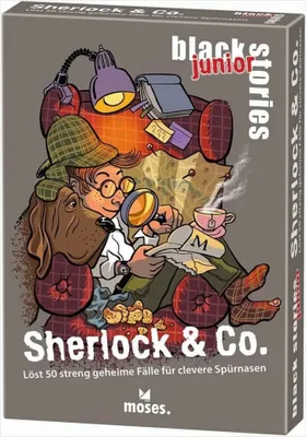 Produktbild von moses Verlag BLACK STORIES JUNIOR DETECTIVE DETECTIVE