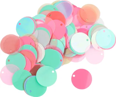 Produktbild von Pailletten Rund-Mix, Multicolor