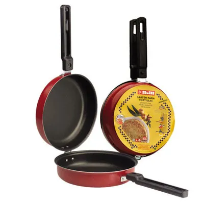 Produktbild von Ibili Venus Tortilla 20 REF.300620 Bratpfanne, 20 cm max. Durchmesser, Aluminium, Antihaftbeschichtung, abnehmbarer Griff