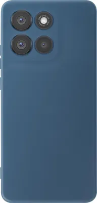 Produktbild von Avizar, Silikonhülle Moto G86 / G86 Power mit verstärktem Kameraschutz, Blau