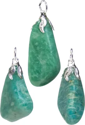 Produktbild von Edelsteinanhänger Amazonit-- ±1.5-3cm online bestellen sofort