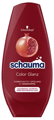 Produktbild von Schwarzkopf Schauma Color Glanz Spülung, Frauen, Professionelle Haarspülung, Gefärbtes Haar, Alle Farben, Farbschutz, 250 ml