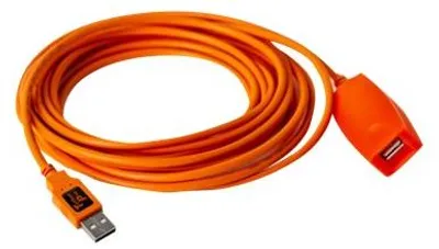 Image de Tether Tools TetherPro USB 2.0 Active Extension 5m orange