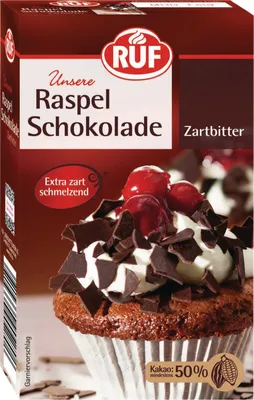 Produktbild von RUF Raspel Schokolade Zartbitter