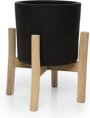 Image de Marmite pour barbecue au charbon - Noir - Naturel - S