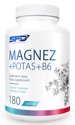 Produktbild von SFD Kalium + Magnesium + Vitamin B6 – 180 Tabletten – 45 Portionen