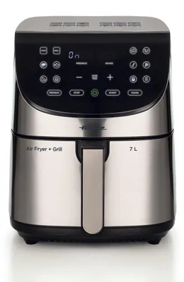 Heißluftfritteuse 7 l, 1800 W, 12 Programme, Max-Crisp, bis 200 °C