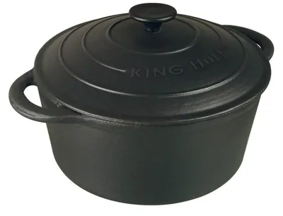Productafbeelding van Gietijzeren Braadpan met Deksel 2,4 Liter