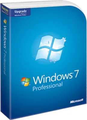 Produktbild von Microsoft Windows 7 Professional, DVD, Upg, DE, Upgrade, 1 Benutzer, 20 GB, 2 GB, DEU, Direct X 9.0 +