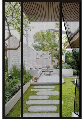 Magnetisches Fliegengitter 140x210 cm für Balkon- und Terrassentür
