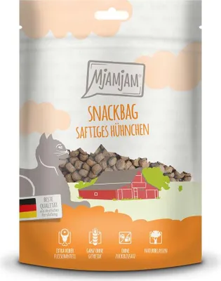 Immagine prodotto di Gatti - Snack MJAMJAM Gatto Adulto Snackbag Pollo, 125 g