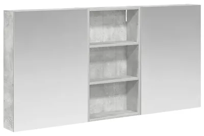 Immagine prodotto di vidaXL Set di 3 armadietti da bagno, 140 x 14,5 x 70 cm, materiale composito di legno
