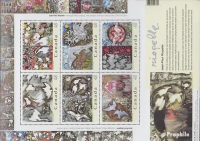 Produktbild von Briefmarken Kanada 2003 Mi Block65 (kompl.Ausg.) postfrisch Riopelle